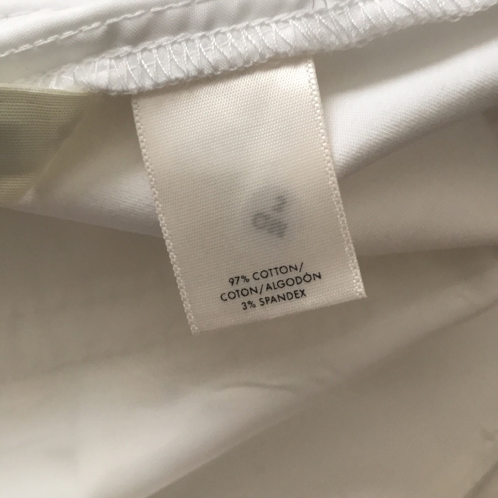 NWT Ann Taylor white metro shorts - Picture 5 of 5